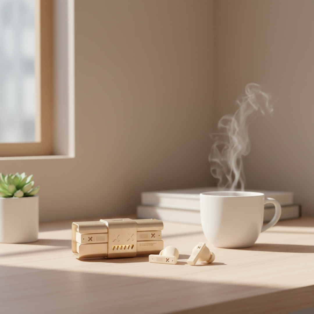 Syväbassoiset langattomat nappikuulokkeet päivittäiseen kuunteluun | Temsk