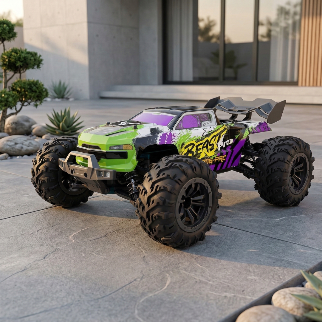 1:16 Scale 4WD High-Speed Brushless RC Car for Off-Road Remote Control Truck | Temsk