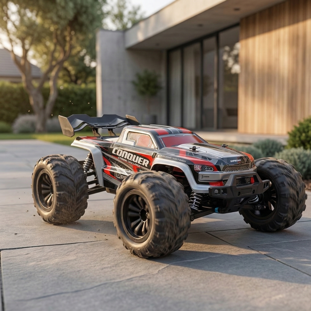 1:16 Scale 4WD RC Monster Truck 70 Kilometers Per Hour High Speed Off Road Crawler | Temsk