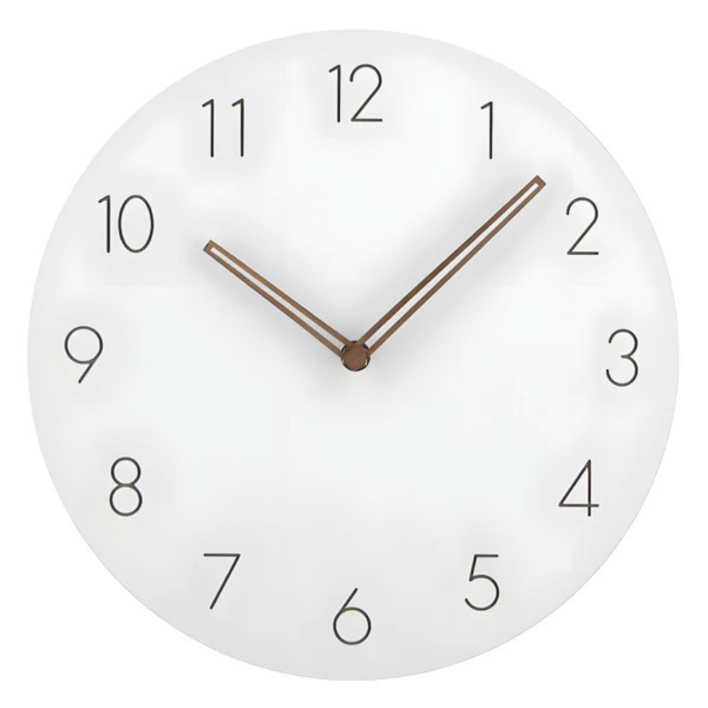 Nork Zeitgenössische Holzdesign Minimalistische Wanduhr | Temsk