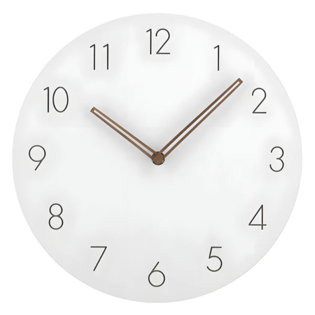 Nork Zeitgenössische Holzdesign Minimalistische Wanduhr | Temsk