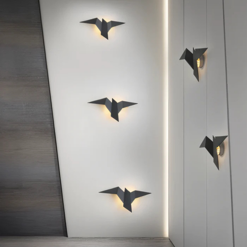 Origami Wandleuchte LED moderne Innenwandleuchte für Wohnräume | Temsk
