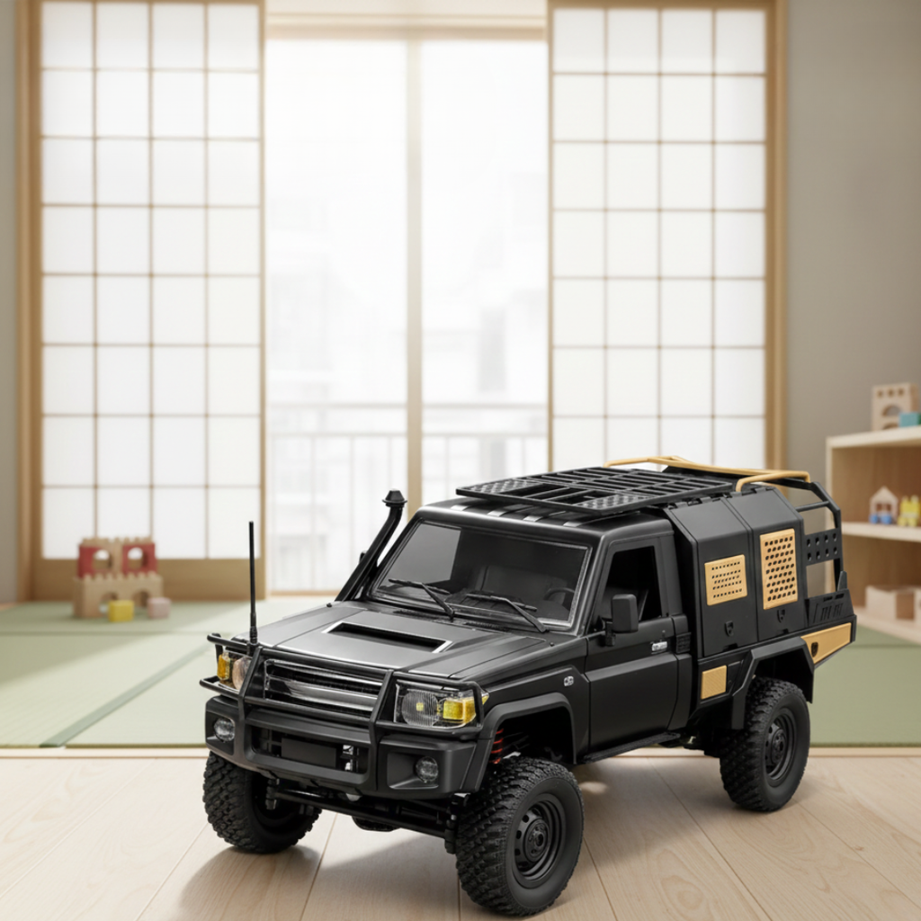 1:12 Scale 4WD RC Crawler Truck For Off-Road Climbing And Remote Control | Temsk