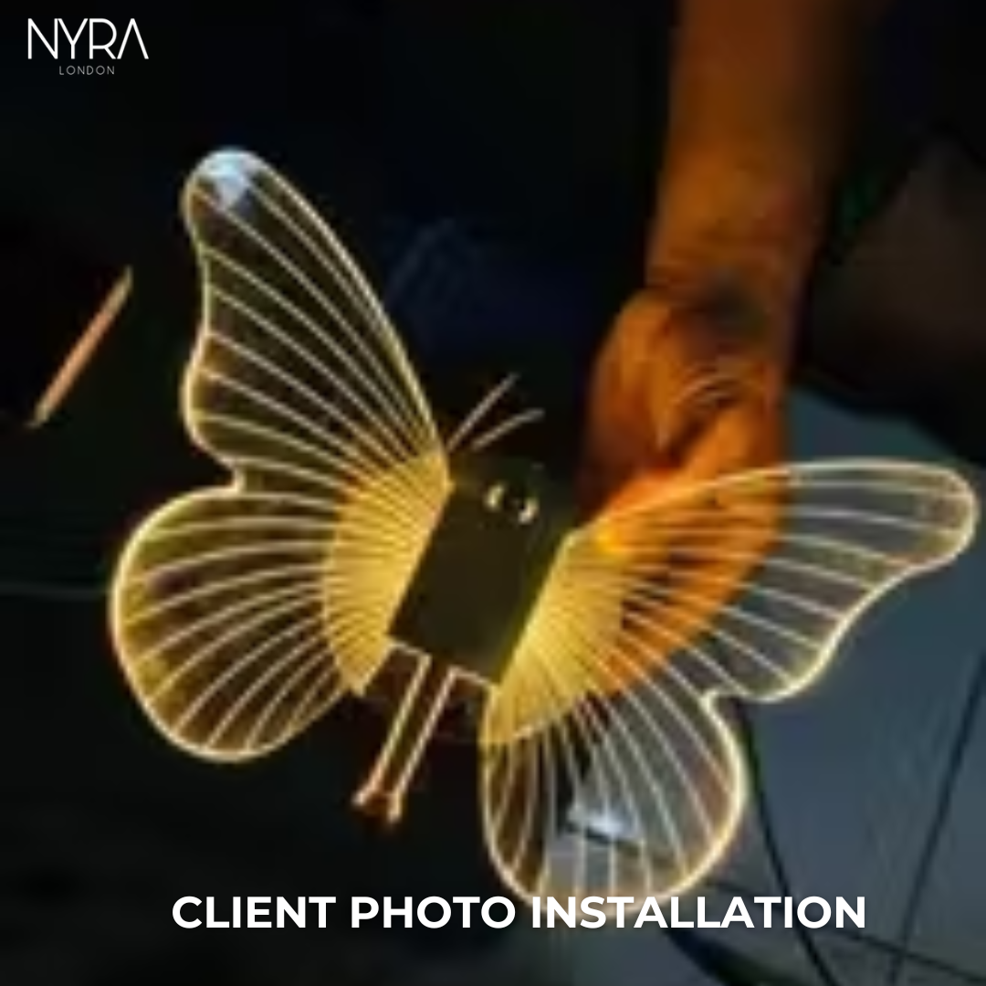 LumaWing Butterfly LED Wall Light Collection With Soft Glow | Temsk