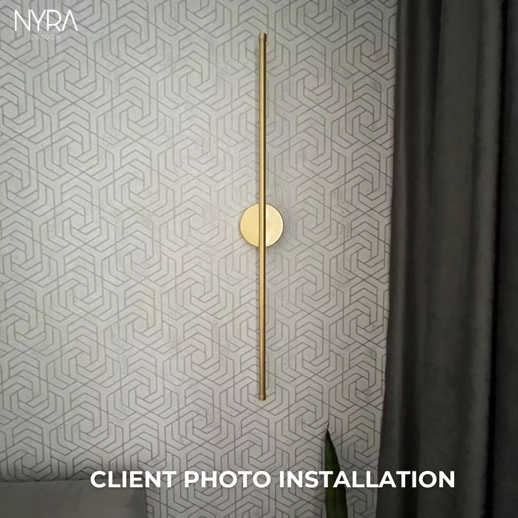 LumaNova Tube Wall Light for Modern Interiors and Living Spaces | Temsk