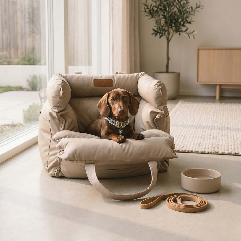Waterproof Dog Car Seat For Everyday Travel And Trips | Temsk