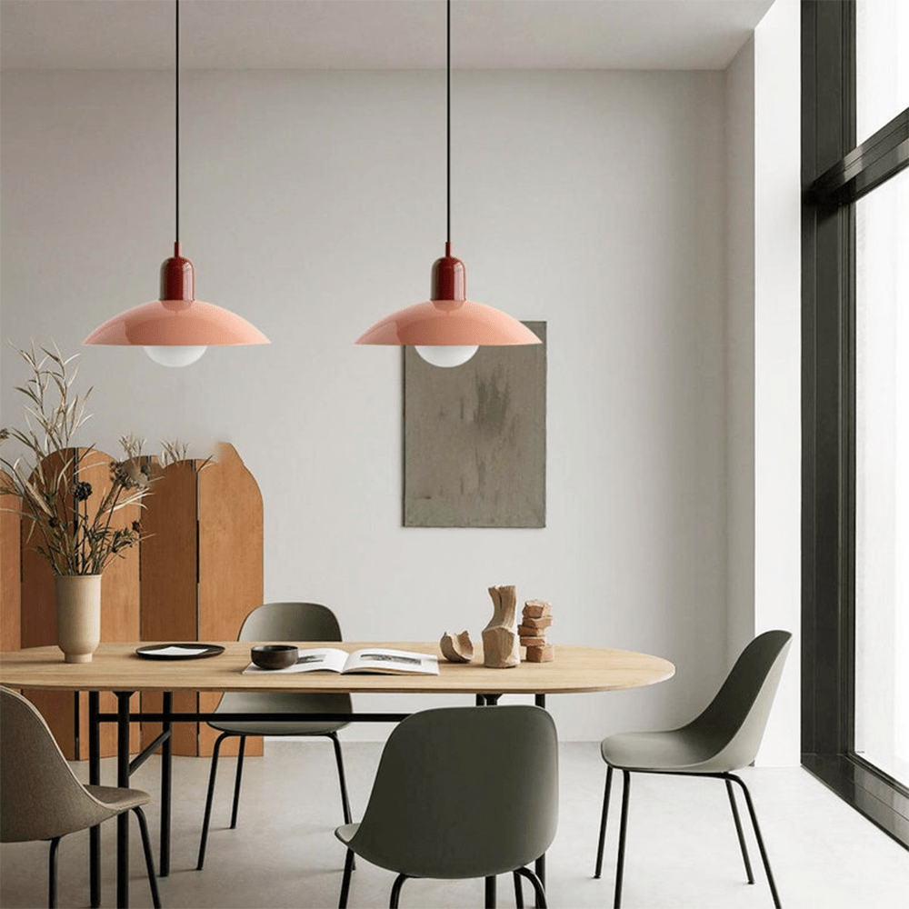 Macaron Bauhaus Pendelleuchte für bunte Innenräume | Temsk