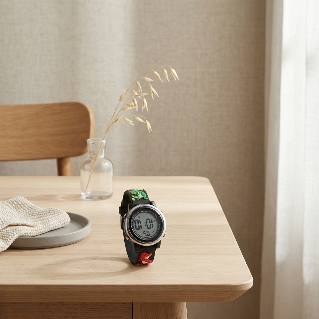 Waterproof Kids Smartwatch With Alarm For Young Learners | Temsk