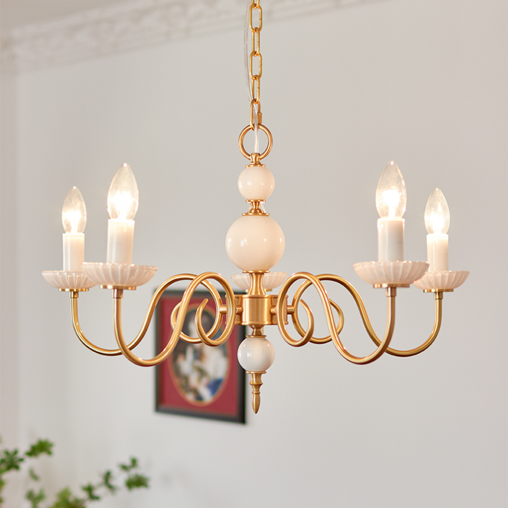 Novae Sleek Iron and Glass Pendant Light for Modern Bedrooms | Snurv | Temsk