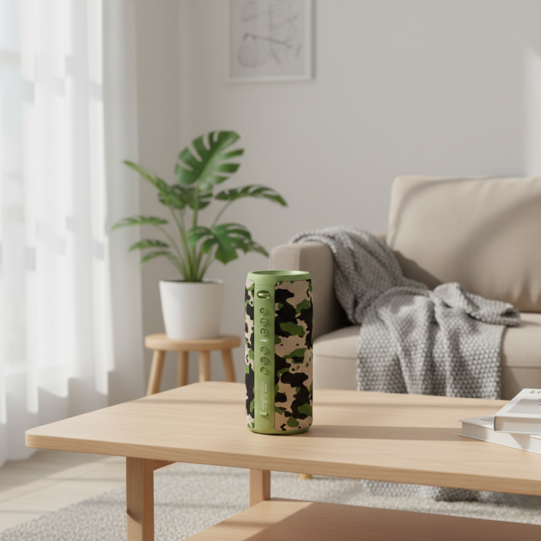 Mini Coluna Bluetooth Portátil para Audição Diária | Temsk