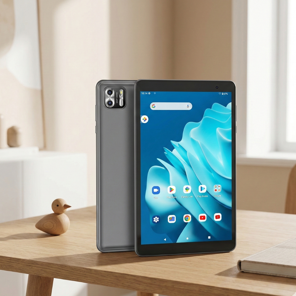 PRITOM 8palcový Android tablet pro každodenní použití a prohlížení | Temsk