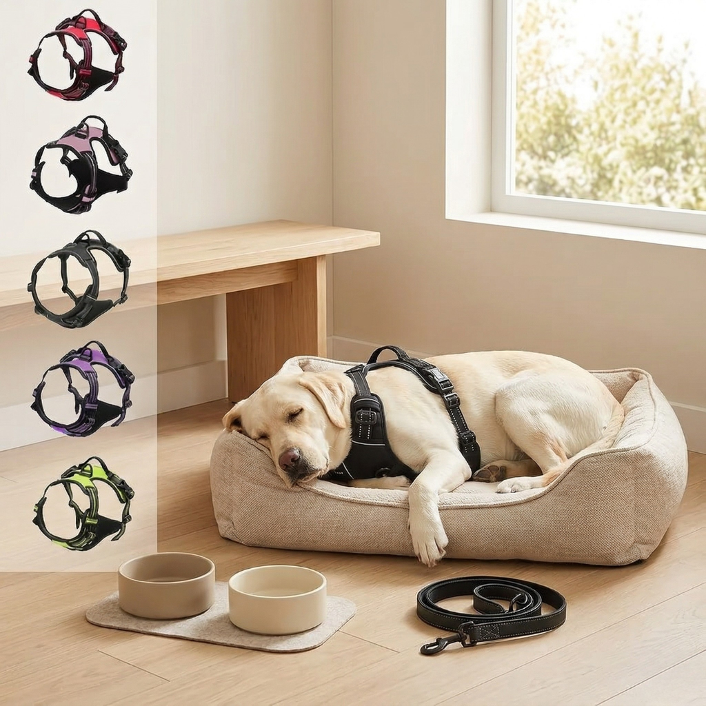 Dog Collar and Harness Set for Small to Medium Dogs | Temsk