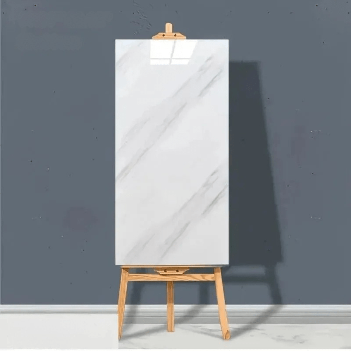 Marbello Elegant Self-Adhesive Marble PVC Floor Tiles | Temsk