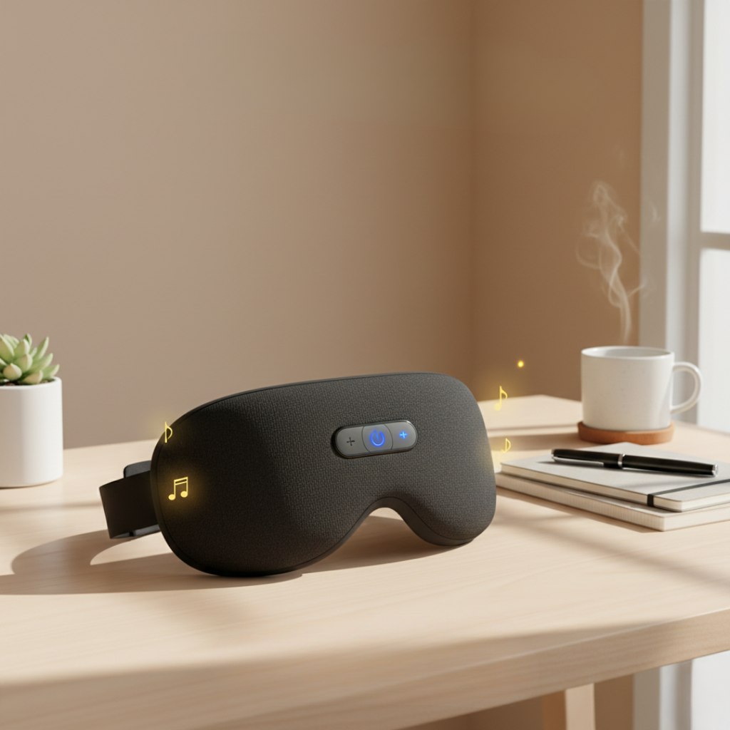 Bluetooth Sleep Mask With Audio For Nighttime Comfort | Temsk