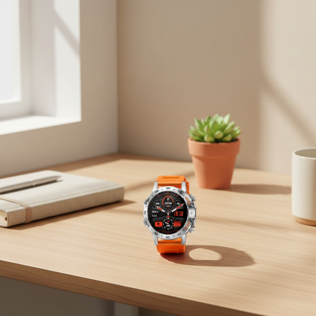 Waterproof Smartwatch With Bluetooth Calling For Everyday Durability | Temsk
