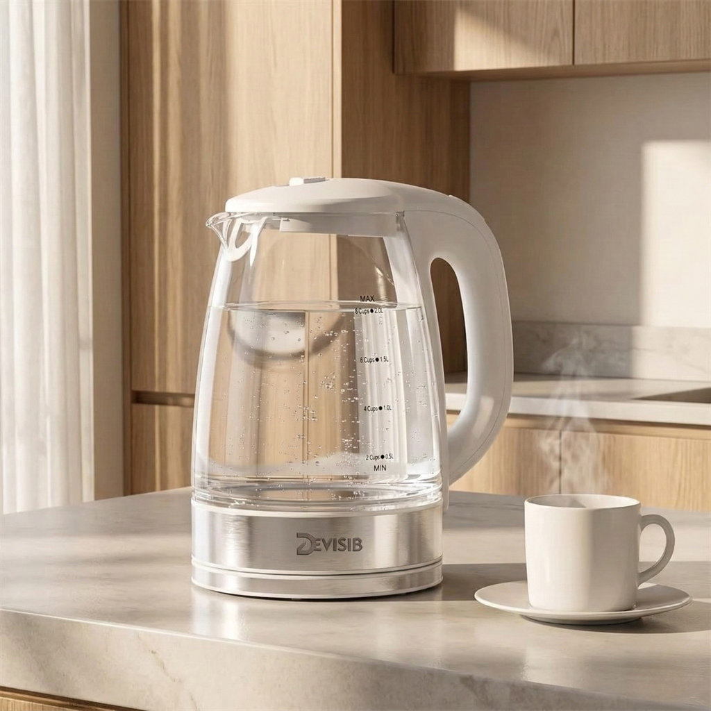 Electric Kettle With Temperature Control Large Capacity | Temsk