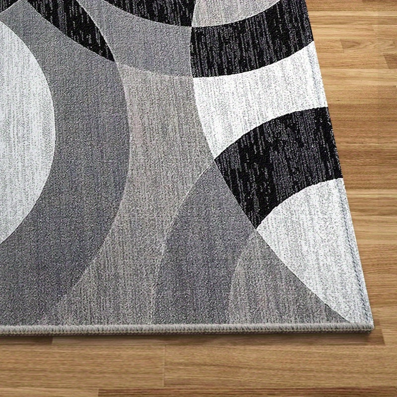 Orbit Weave geometrischer Teppich für moderne Wohnzimmer heute | Temsk
