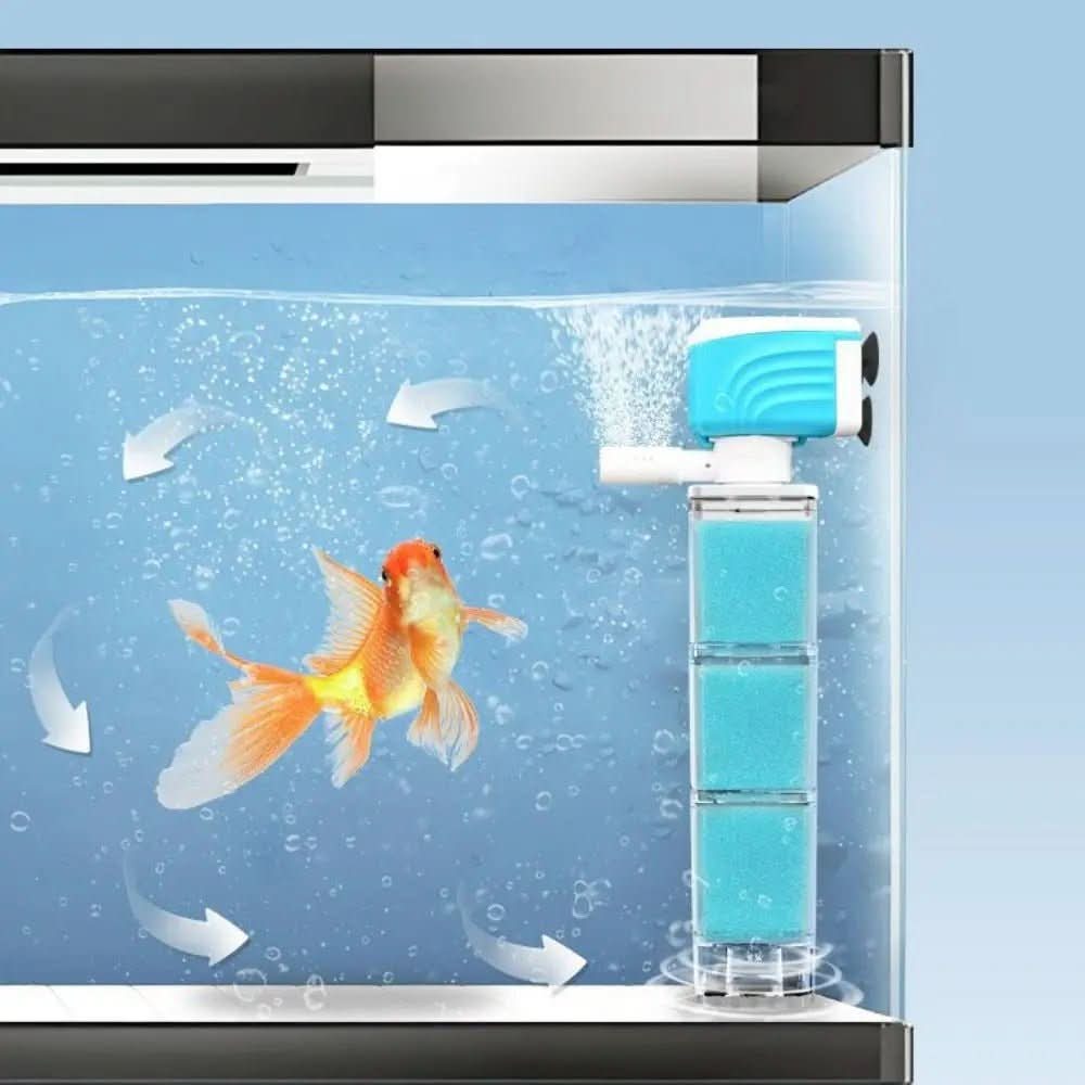 ClearWave Pro 5-In-1 Aquarium Filter System For Crystal Clear Water | Temsk