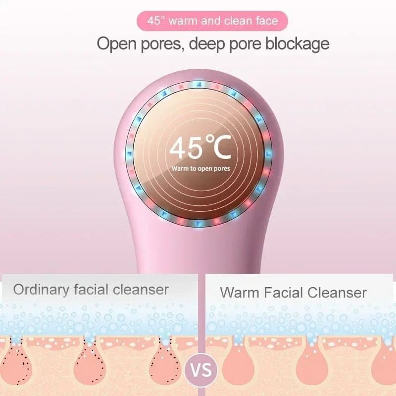 LumaGlow 3-In-1 Facial Brush For Radiant, Healthy Skin | Temsk