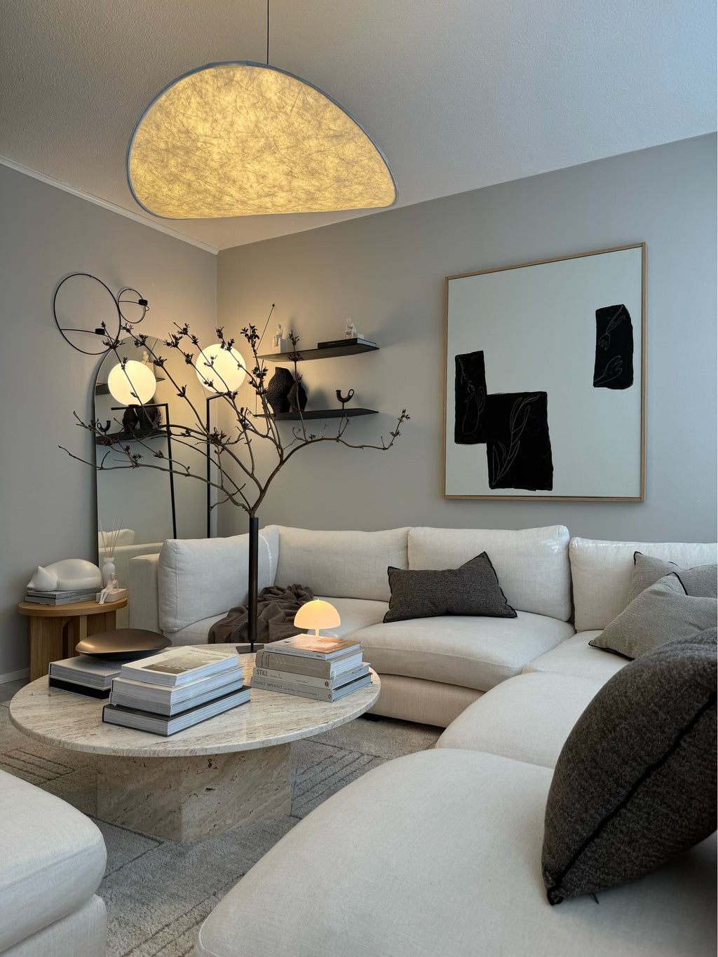 Aether Leaf Chandelier For Contemporary Living Areas In Elegant Form | Temsk