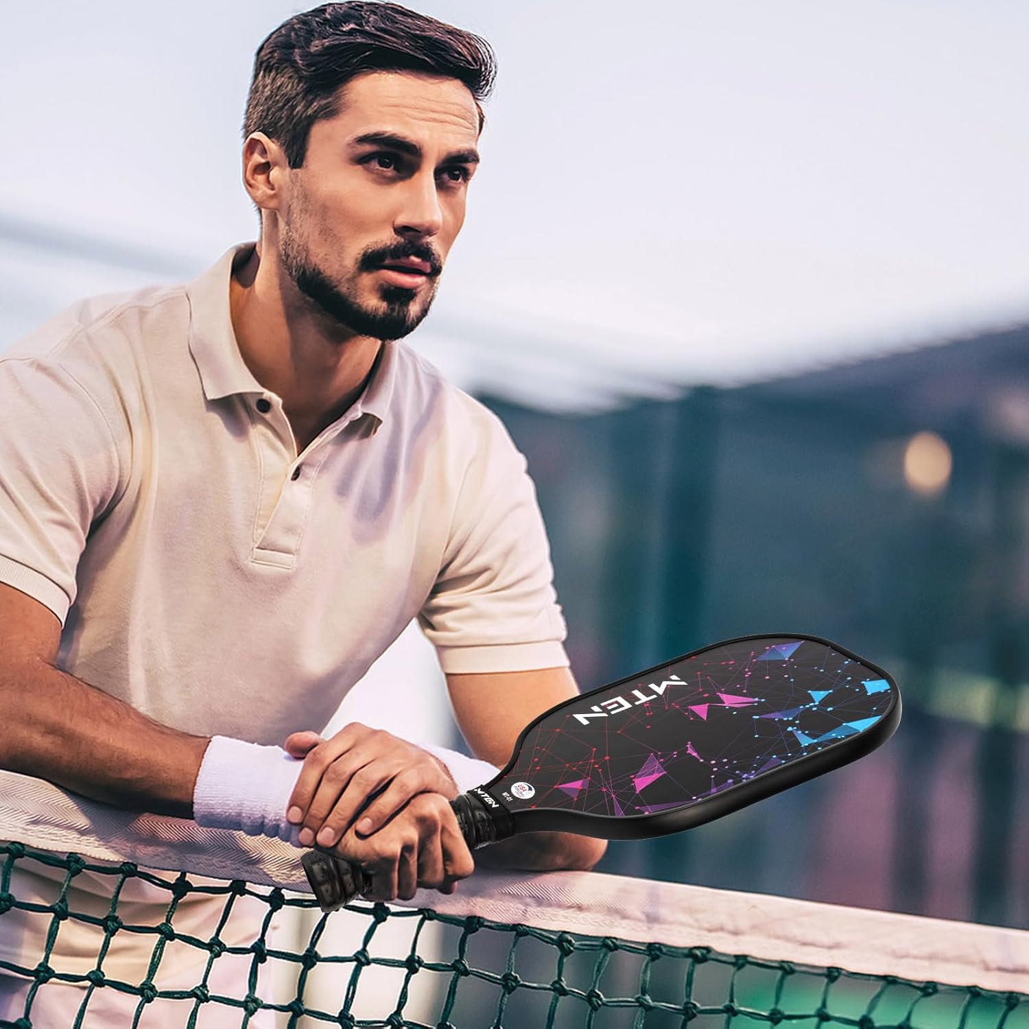 Lightweight Fiberglass Pickleball Paddle Set With Balls | Temsk