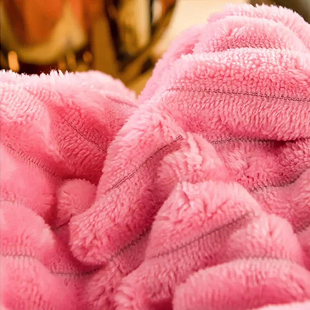 Winter Plush Duvet Cover Set With Bedspread Look Design | Temsk