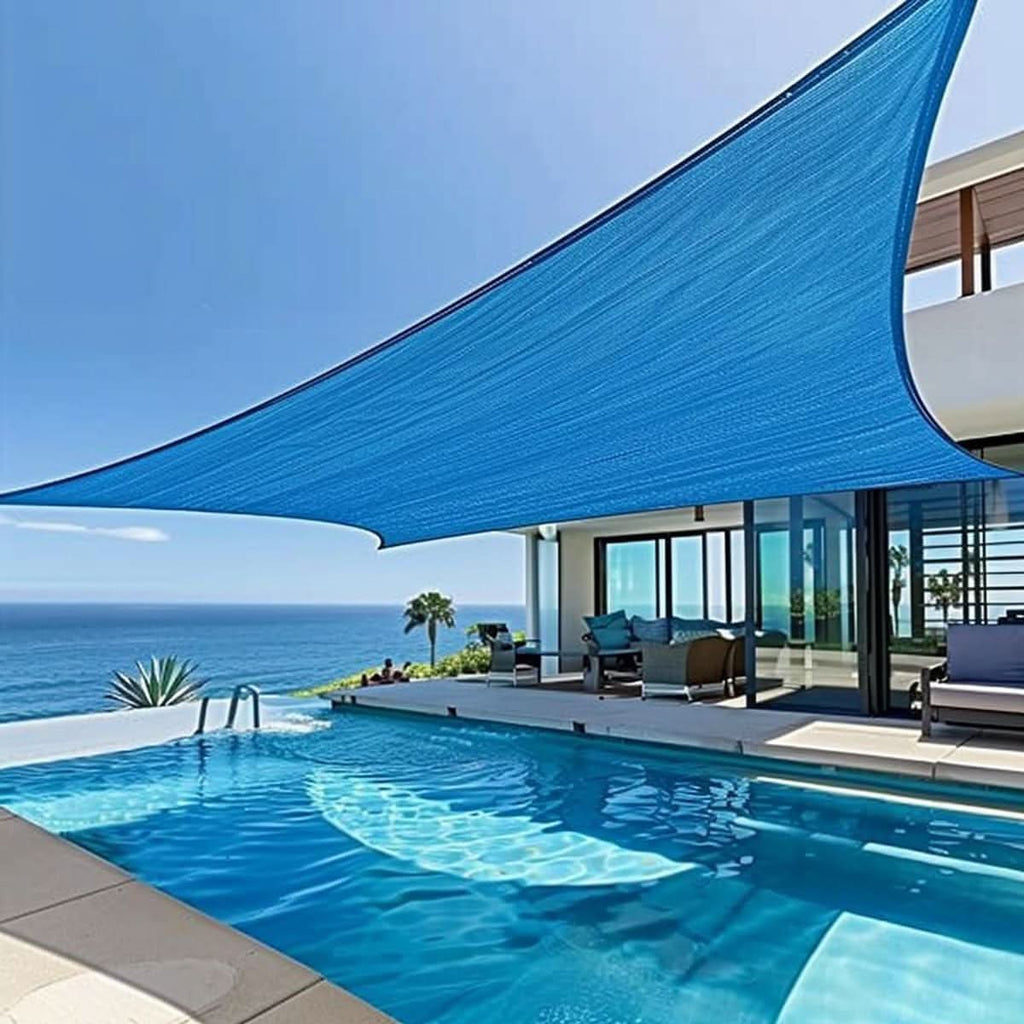 Rectangular Awning With UV Protection For Garden And Terrace | Temsk