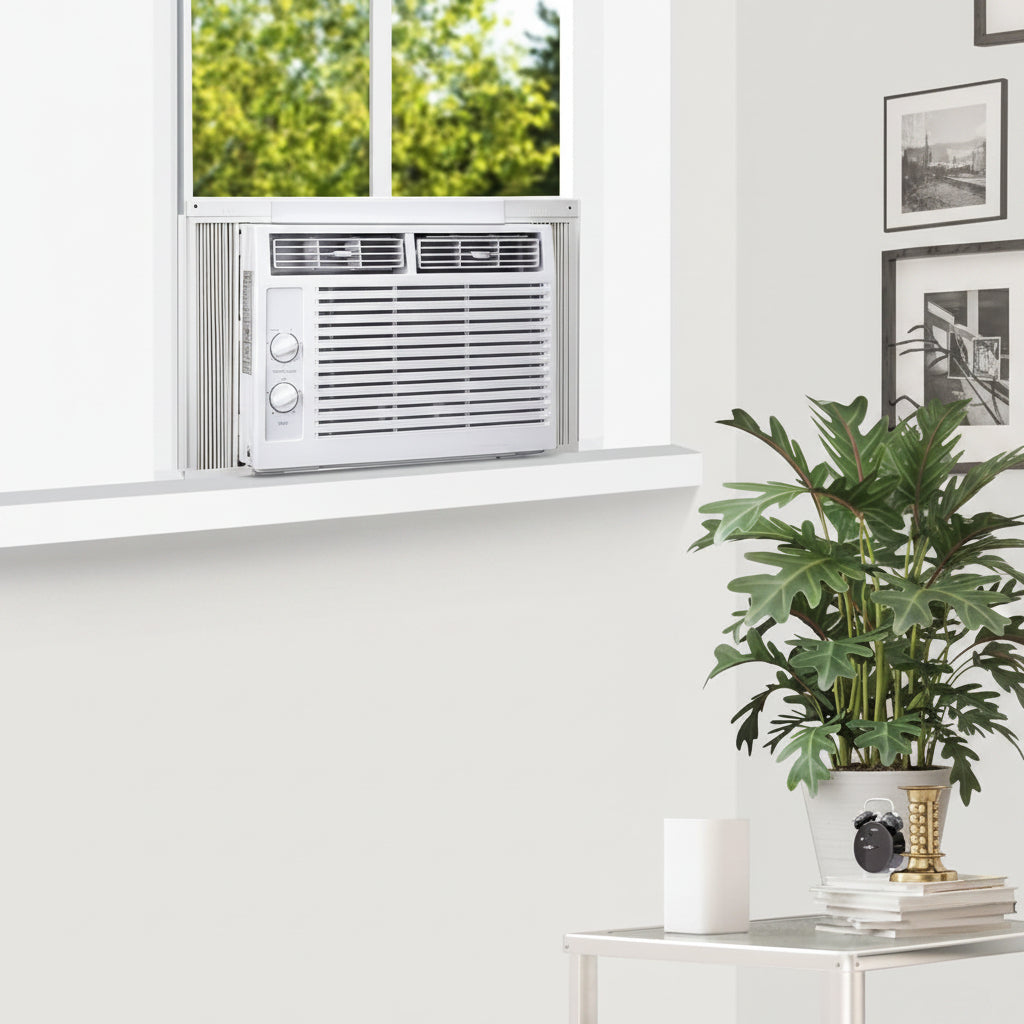 Kompakte Fenster-Klimaanlage 5000 BTU Kühlsystem | Temsk