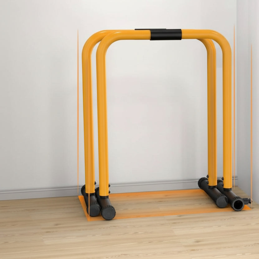 FlexCore Adjustable Steel Dip Station For Upper Body Training | Temsk