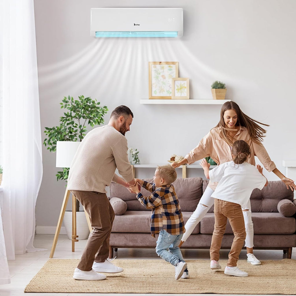 Kompakte Mini-Split tragbare Klimaanlage mit intelligenter Kühlung und Wärmepumpe | Temsk