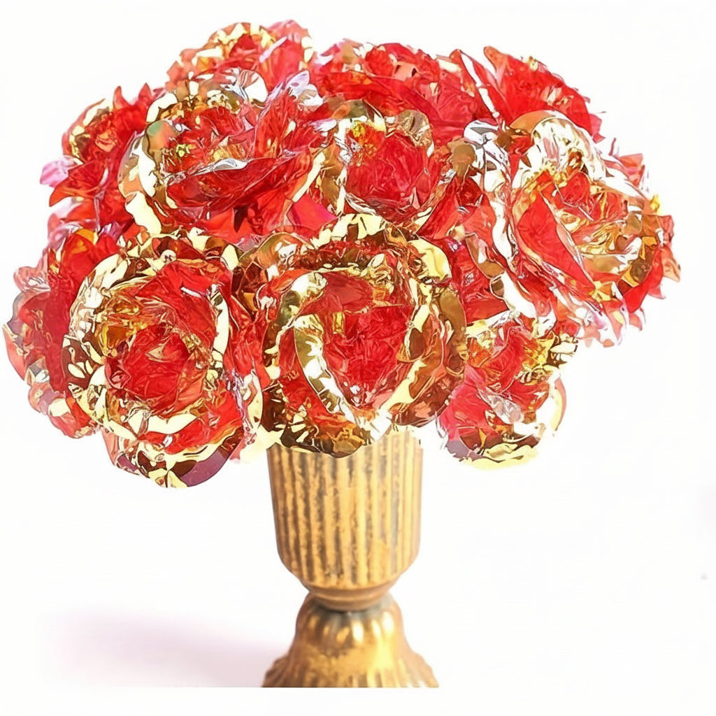 Artificial Rose Bouquet For Mother's Day Gift And Table Decor | Temsk