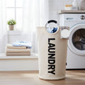 Large Foldable Laundry Hamper With Waterproof Fabric | Temsk
