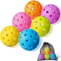 Durable Outdoor Pickleball Balls High Visibility 6 Pack Set | Temsk