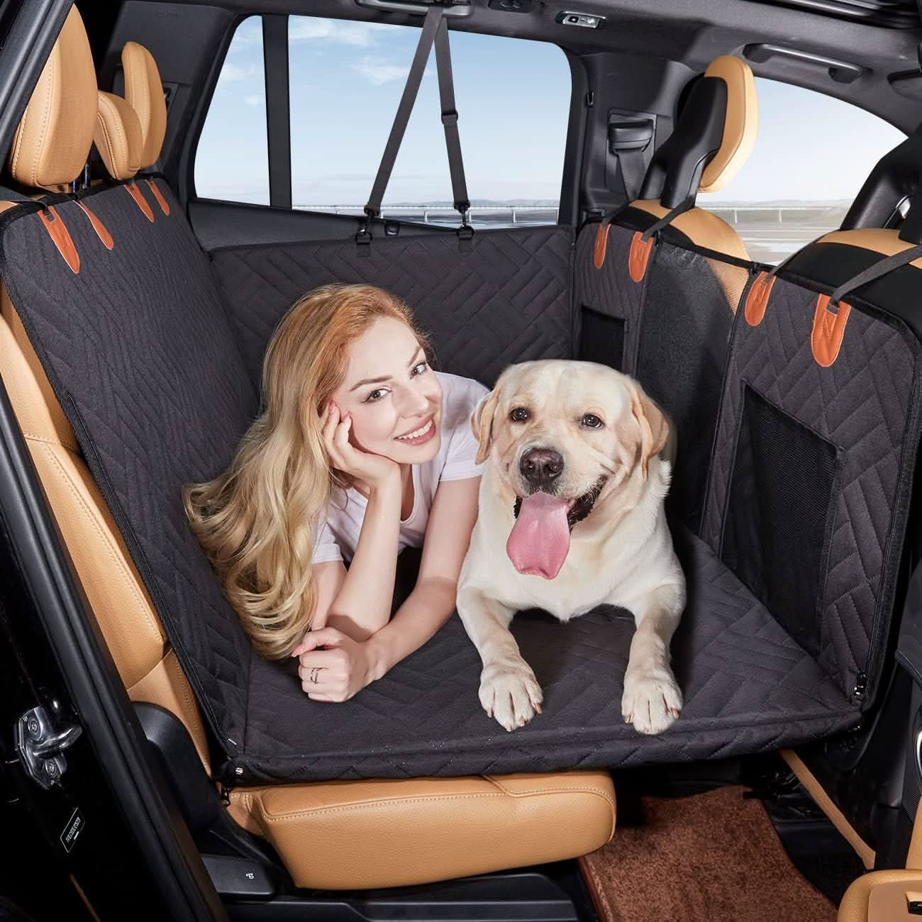 PawVoyage Waterproof Car Seat Cover For Stressless Dog Travel | Temsk