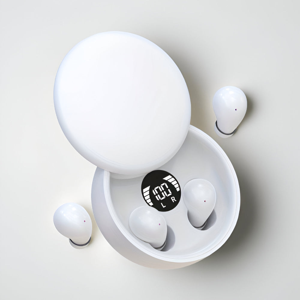 Kompakte kabellose In-Ear-Kopfhörer mit Touch-Steuerung, wiederaufladbar | Temsk