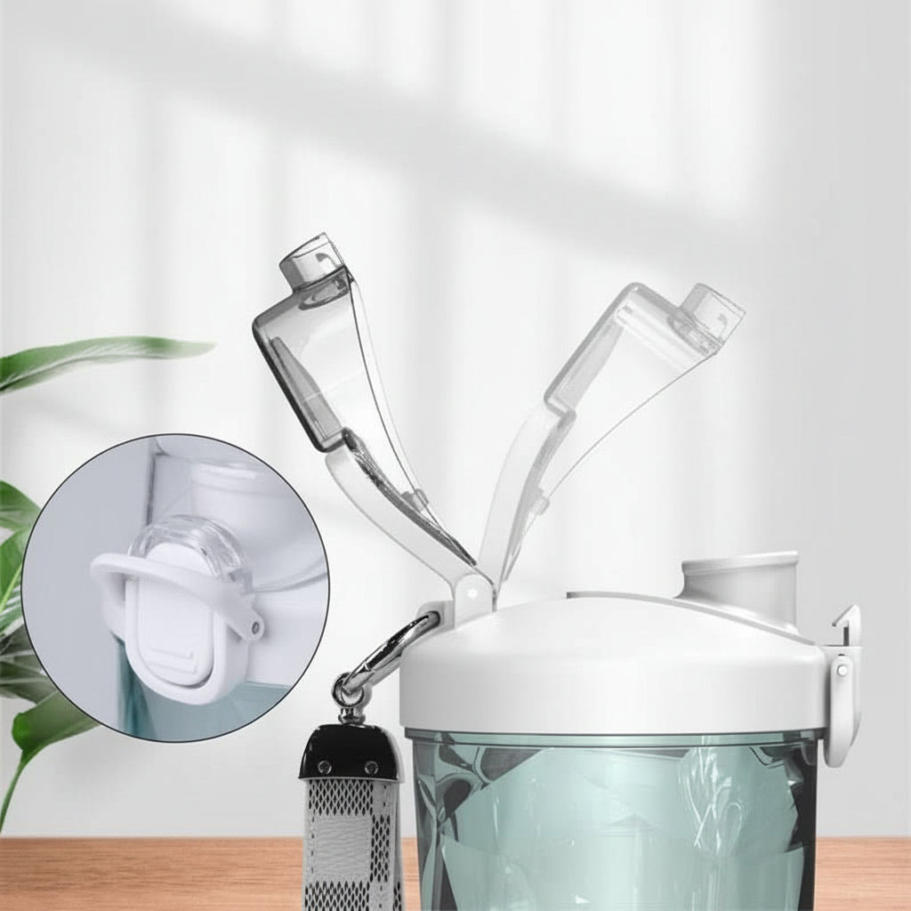 NovaBlend Pro Portable Smoothie Blender With 4000 mAh Battery And 600 ml Capacity | Temsk