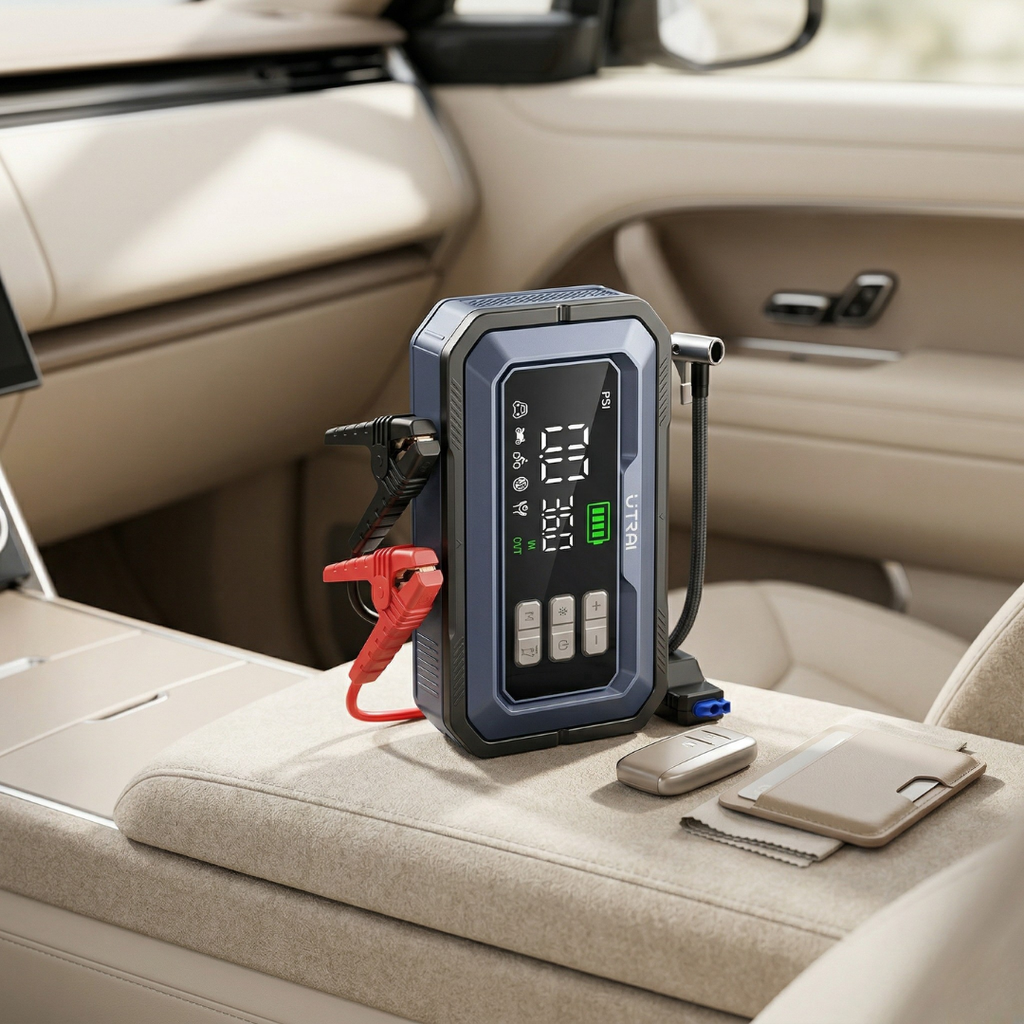 Car Jump Starter With Air Compressor For Emergency Roadside Power | Temsk