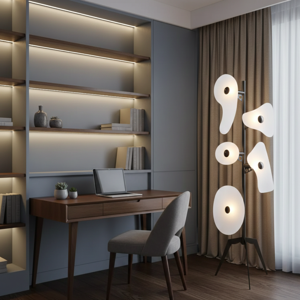Colour Changing LED Floor Lamp For Modern Living Spaces | Temsk