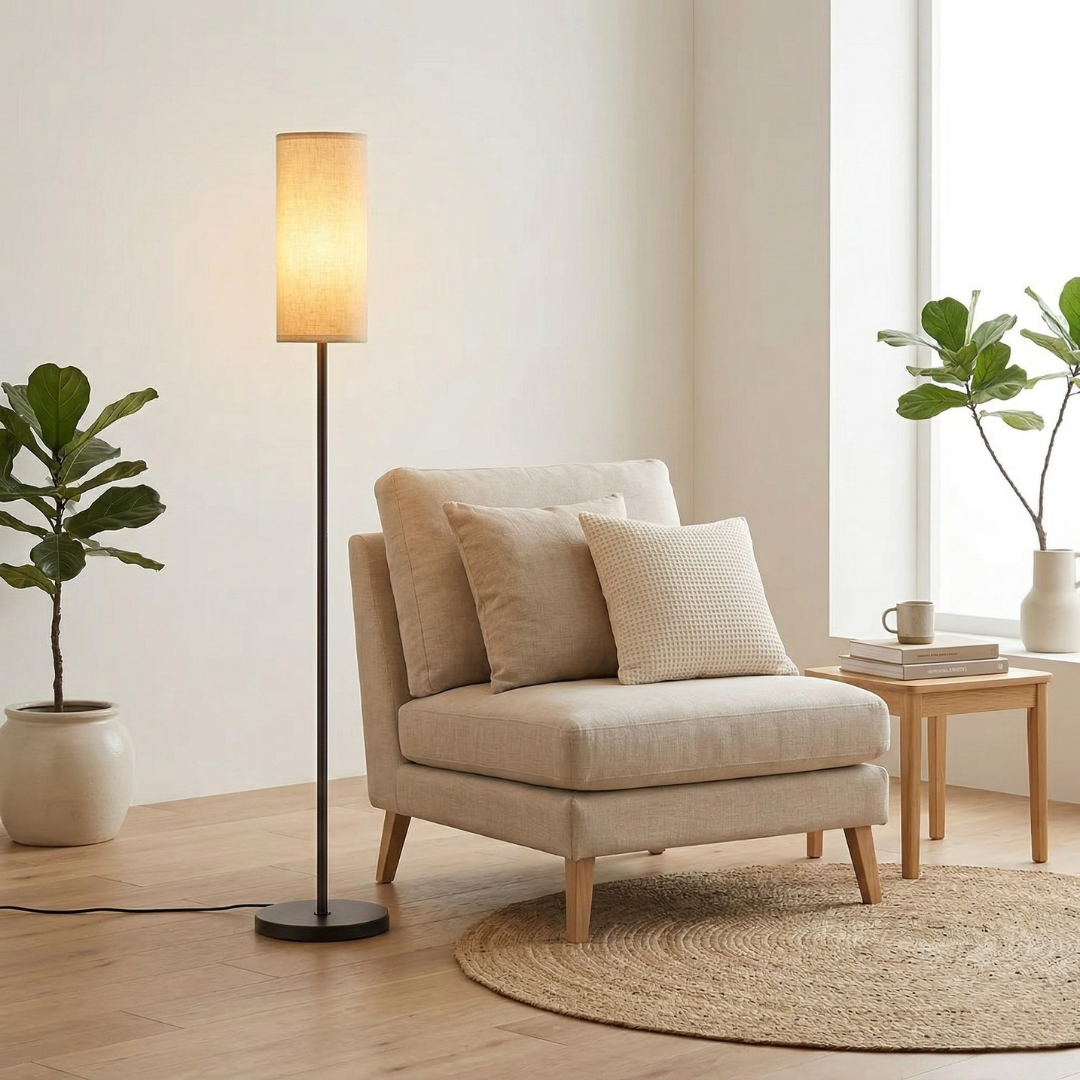 RGB stojací lampa s ovládáním přes aplikaci pro domácí osvětlení a atmosféru | Temsk