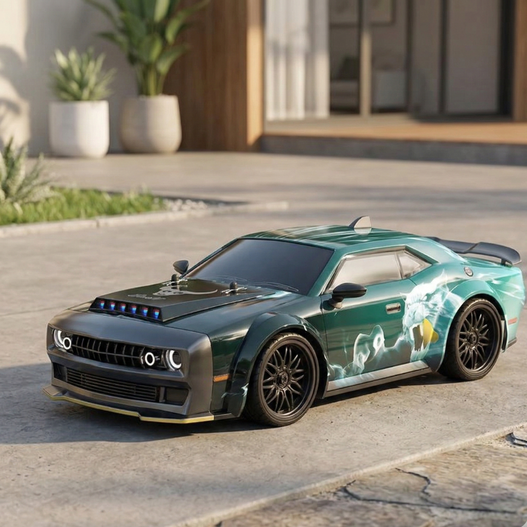 1:16 Scale Brushless 4WD RC Car For 70km/h High-Speed Racing And Drifting | Temsk