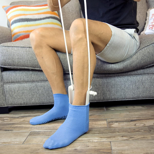 EasyStride No Bend Sock Aid For Seniors And Mobility Challenges | Temsk