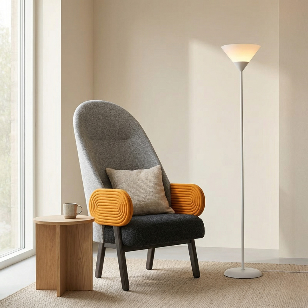 Modern Floor Lamp With Adjustable Brightness For Living Rooms | Temsk