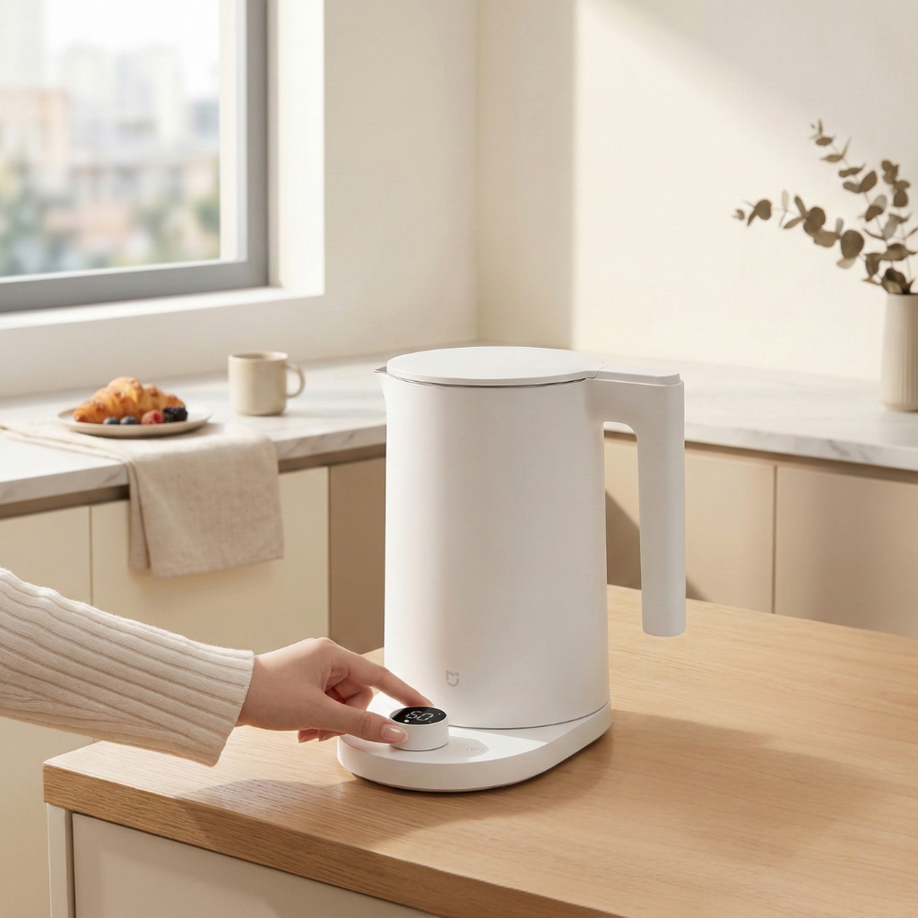 Elektrická konvice s regulací teploty, kapacita 1,7 l | Temsk