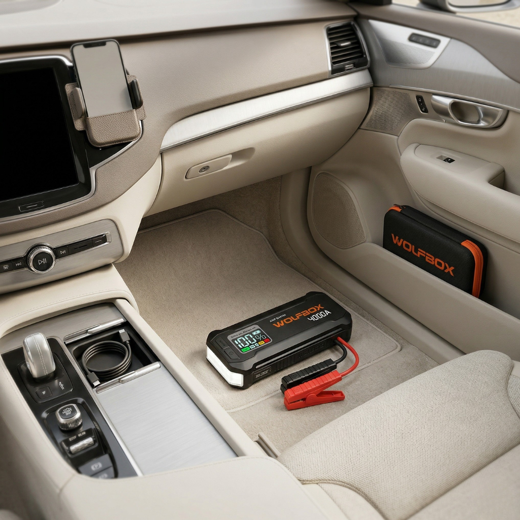 Car Jump Starter Portable Battery Booster for Cars | Temsk