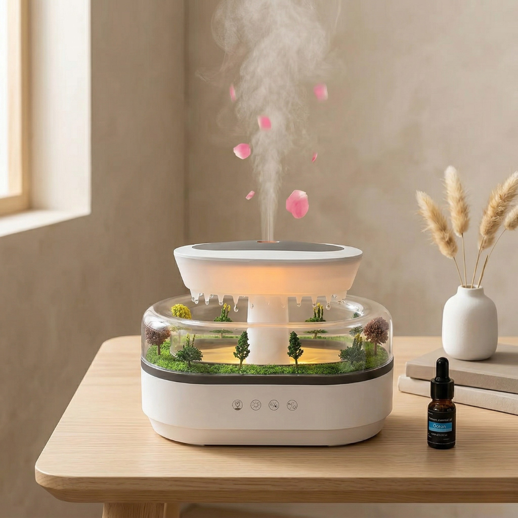 Aromatherapy LED Diffuser For Calming Home Ambience | Temsk