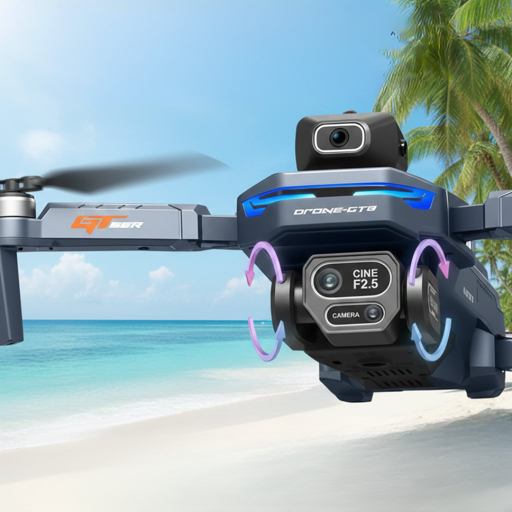 Xiaomi GT8 8K Triple Camera Drone For Aerial Photography | Temsk
