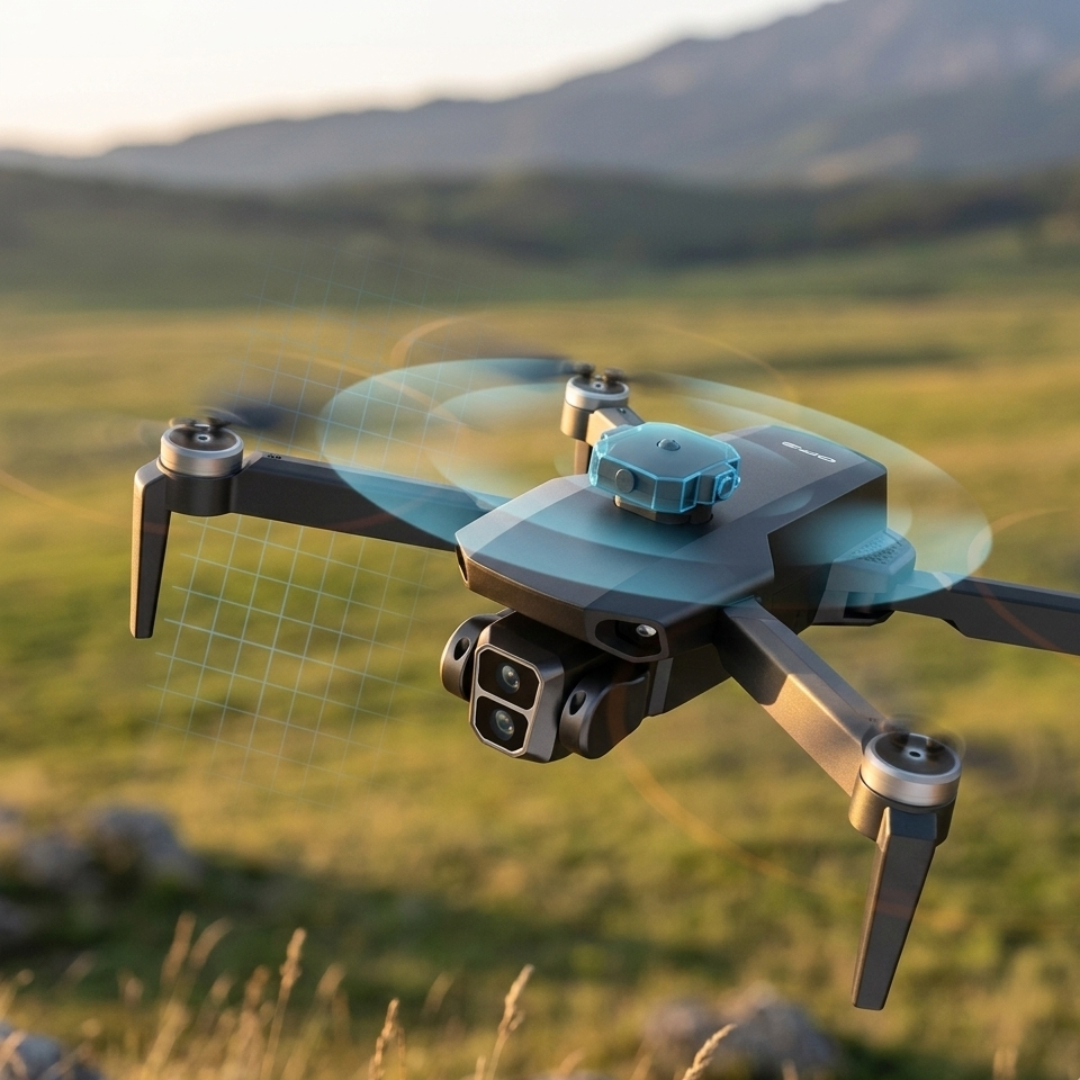 GPS dron s 4K kamerou a systémem vyhýbání se překážkám | Temsk