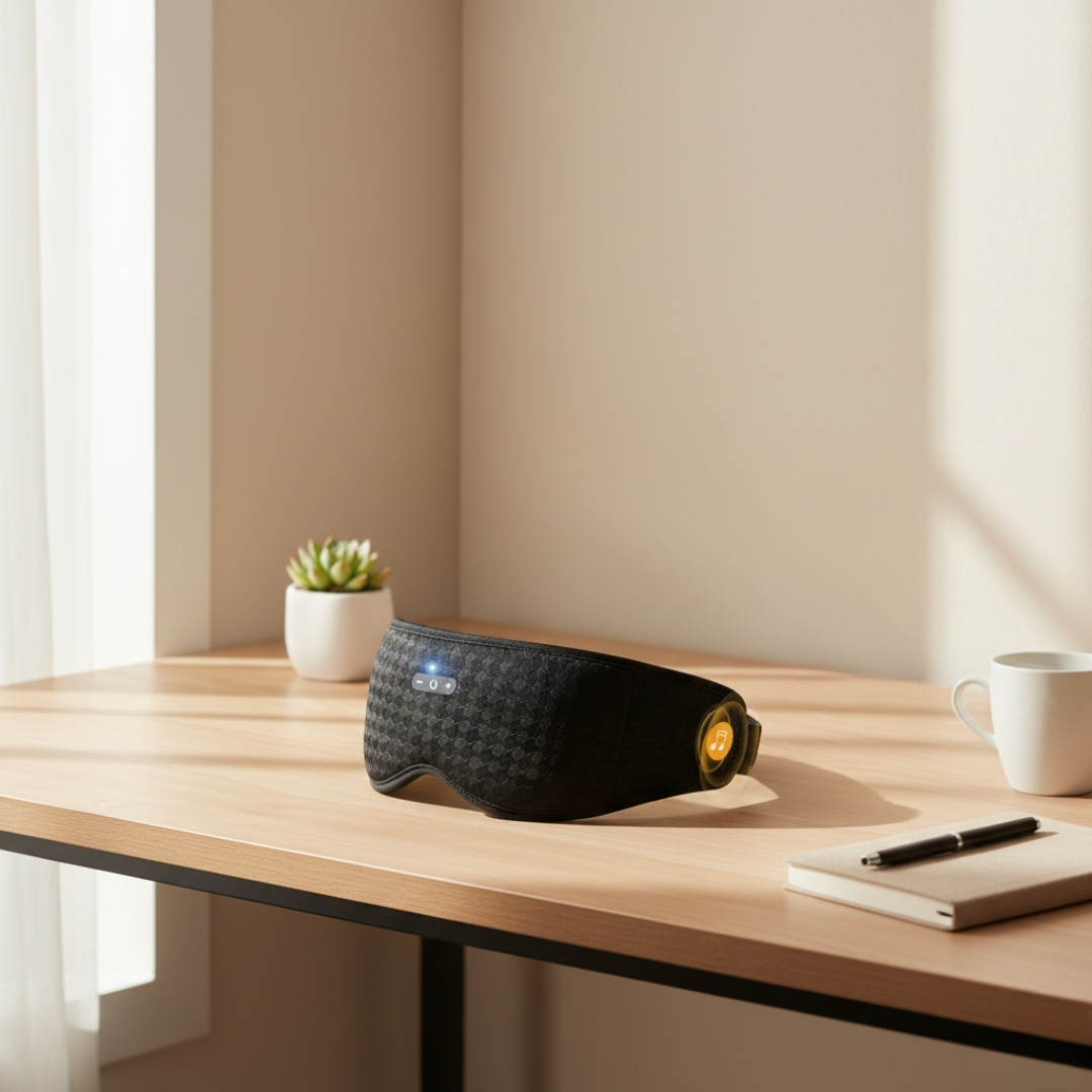 Bluetooth Sleep Mask With Audio For Nighttime Comfort | Temsk