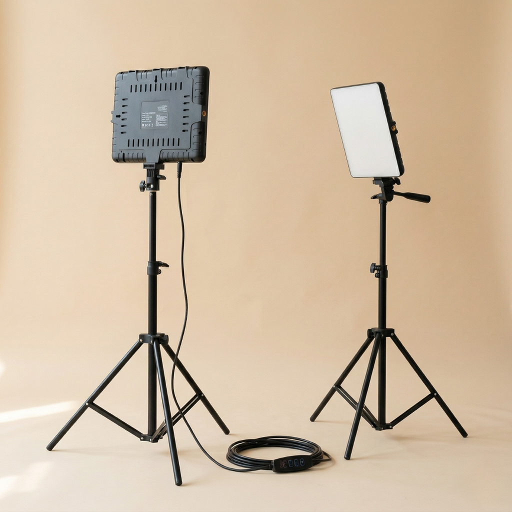 LED Video Light Kit For Photography And Streaming Setup | Temsk