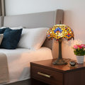 Vintage Stained Glass Table Lamp For Elegant Home Lighting | Temsk